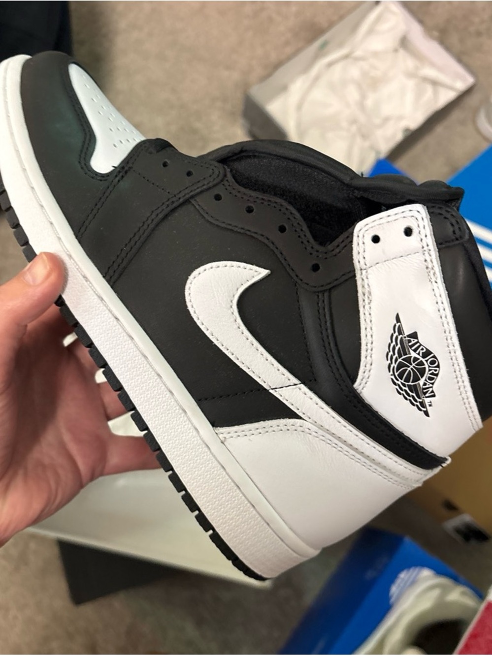 Nike Air Jordan 1 Low — Black & White